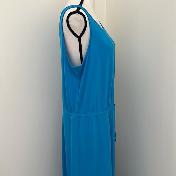 Coldwater Creek | Crepe Drawstring Maxi Size 12 NWT - Picture 4 of 9